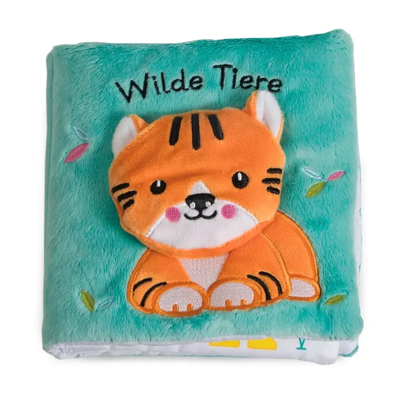 Mein Kuschel-Klappen-Stoffbuch. Welches Tier versteckt sich hier? Wilde Tiere