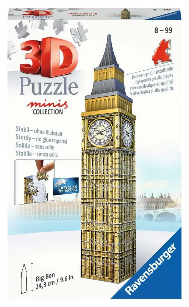 Mini Big Ben ⎮ 3D Puzzle