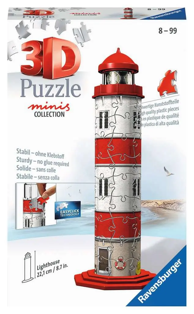 Mini Leuchtturm ⎮ 3D Puzzle