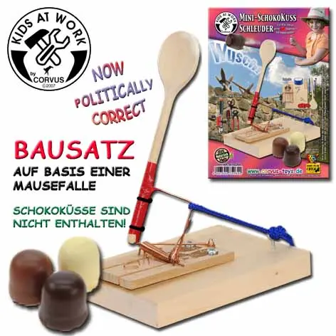 Mini-Schokokuss-Schleuder