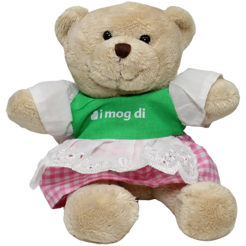 Minifeet, Teddybär mit Dirndl "i mog di"