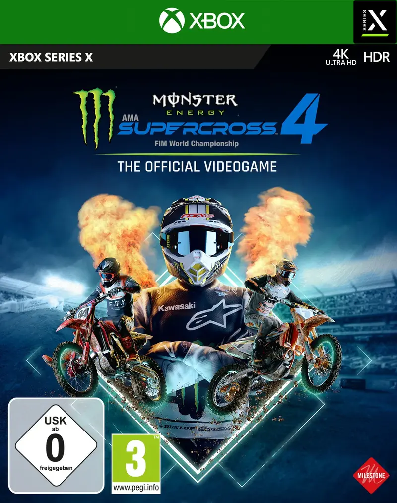 Monster Energy Supercross 4 - The Official Videogame - Xbox Series X