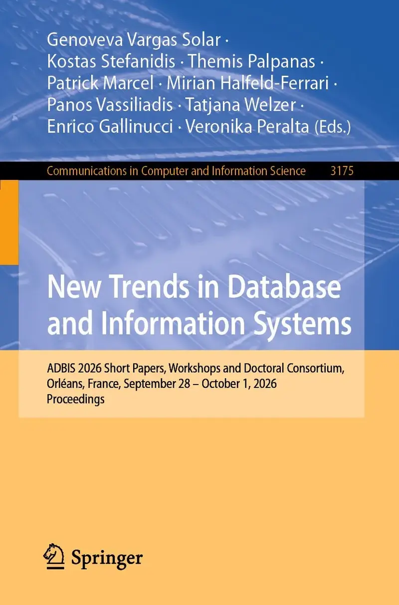 New Trends in Database and Information Systems