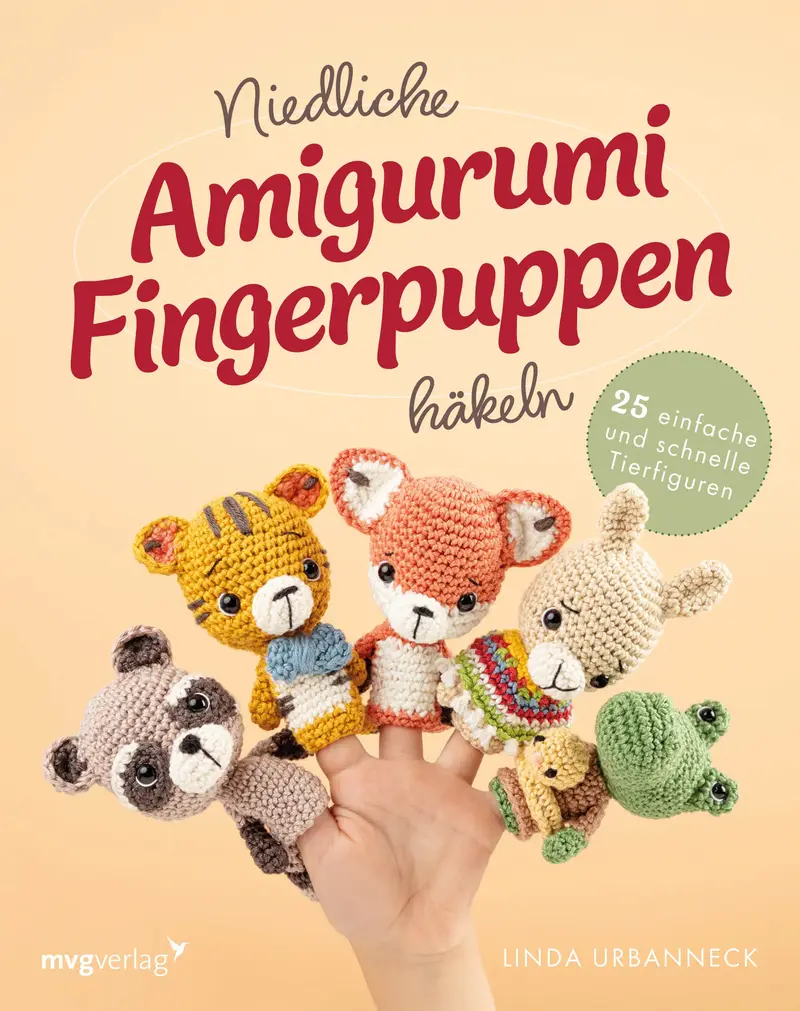 Niedliche Amigurumi-Fingerpuppen häkeln