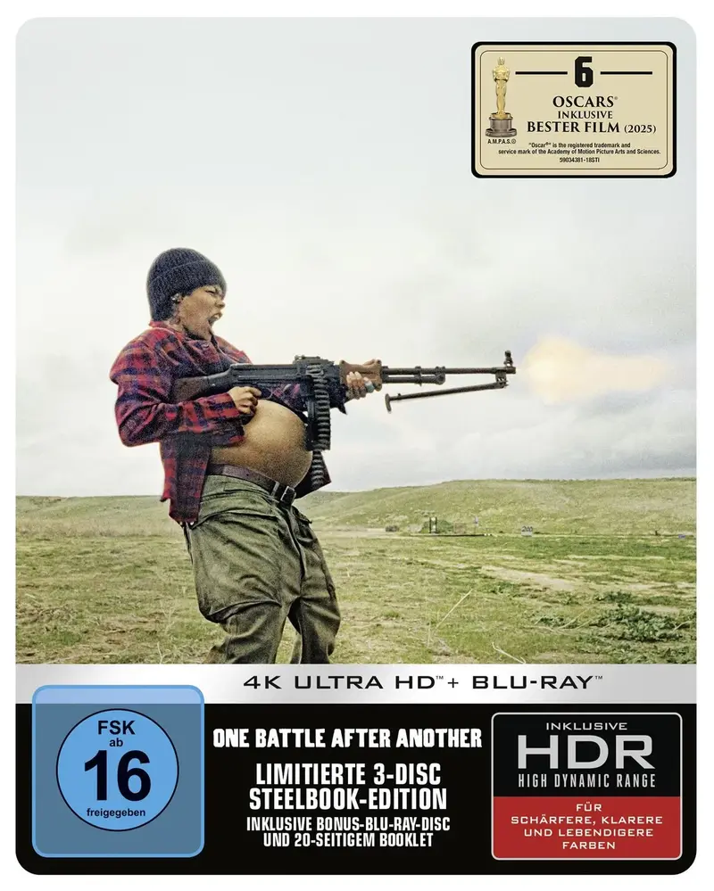 One Battle After Another (Limitiertes Steelbook) – 4K Ultra HD + Blu-ray