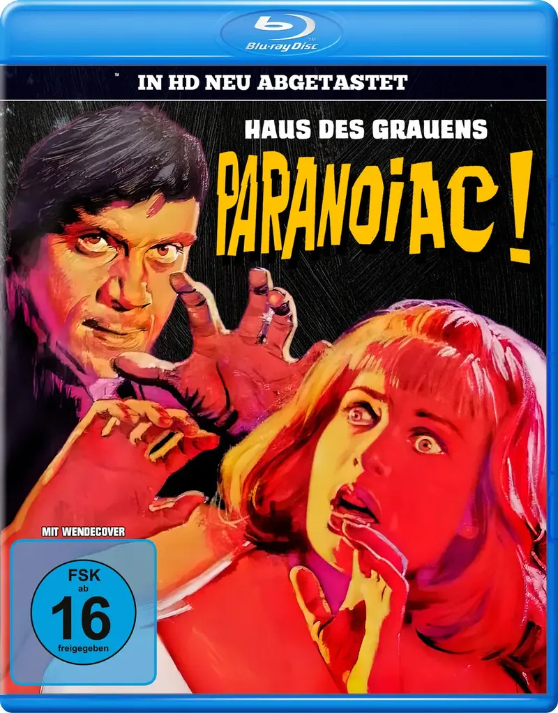 Paranoiac - Haus des Grauens - Blu-ray