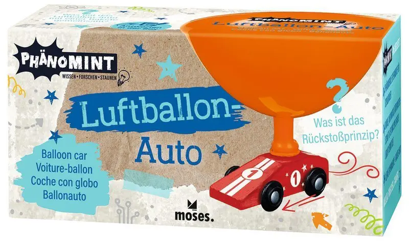 PhänoMINT Luftballon-Auto