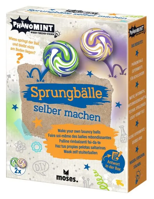 PhänoMINT Sprungbälle selber machen