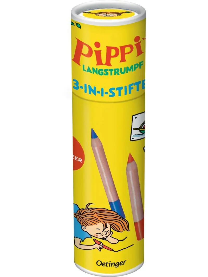 Pippi Langstrumpf 3 in 1 Stifte