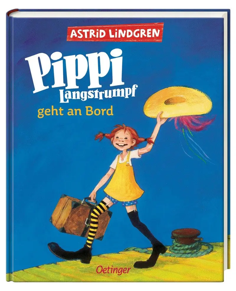 Pippi Langstrumpf geht an Bord