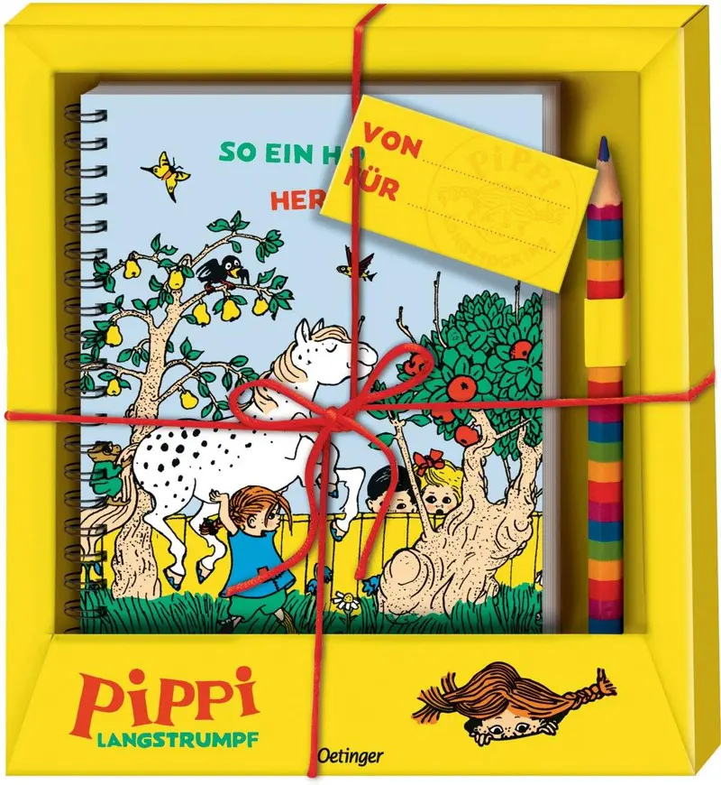 Pippi Langstrumpf Geschenkset
