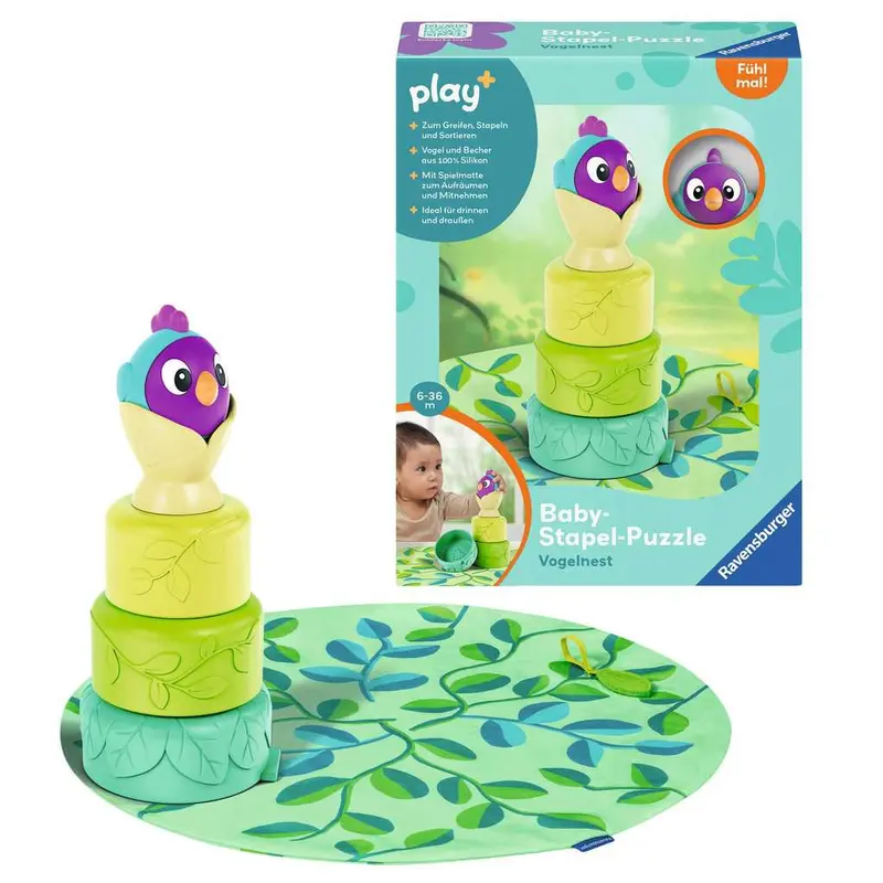 play+ ⎮ Baby-Stapel-Puzzle