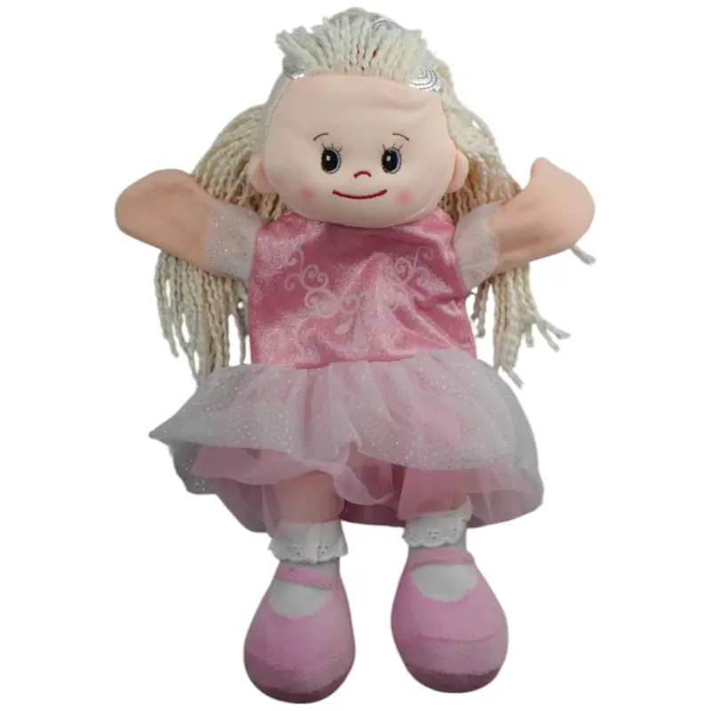 Prinzessin in rosa Kleid