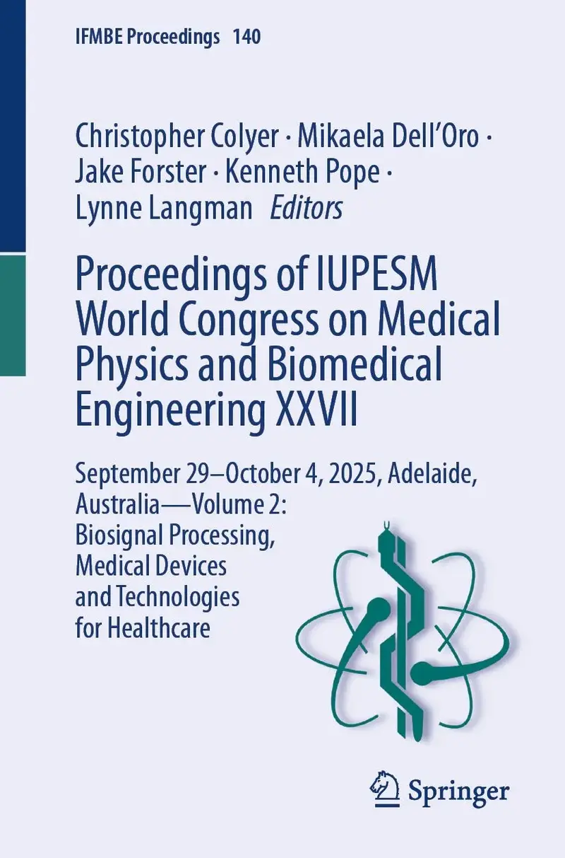 Proceedings of IUPESM World Congress on Medical Physics and Biomedical Engineering XXVII