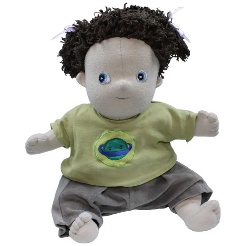 Puppe mit Hose & Shirt, Mädchen