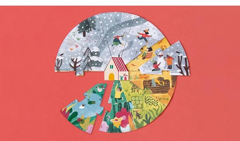 Puzzle - A Home for a nature