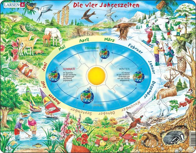 Puzzle - Die vier Jahreszeiten