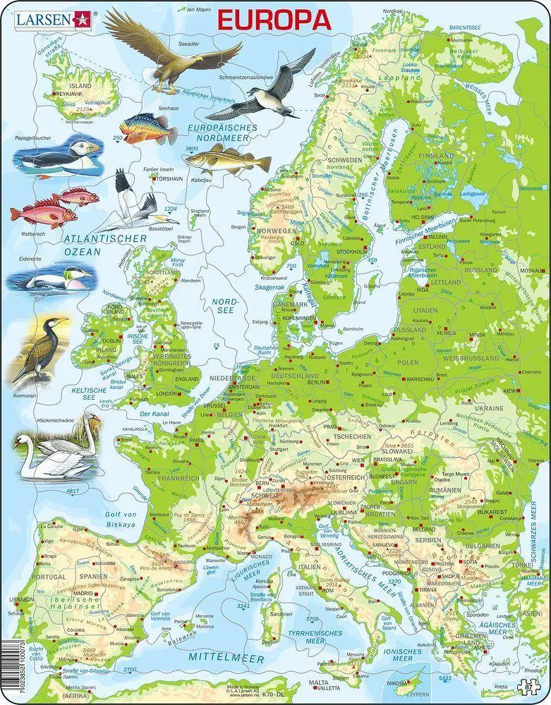Puzzle-Europa (physisch)