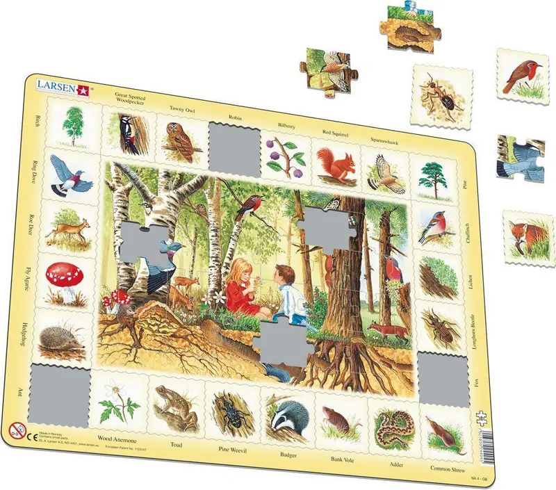 Puzzle - Im Wald