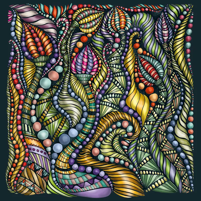 Puzzle Palapeli "Zauberknospe"