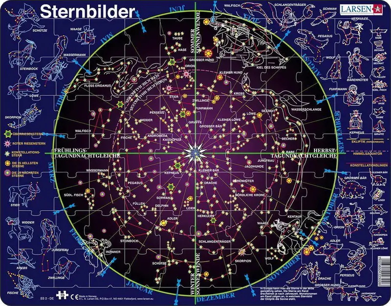Puzzle - Sternbilder