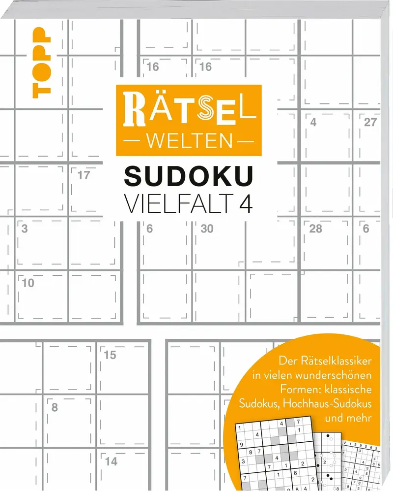 Rätselwelten – Sudoku Vielfalt 4 | Der Rätselklassiker in vielen wunderschönen Formen