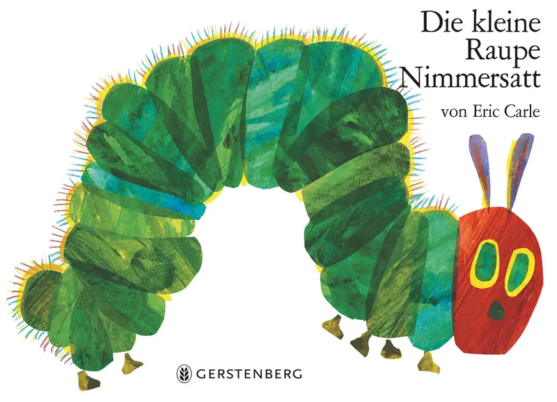Raupe Nimmersatt Pappe groß