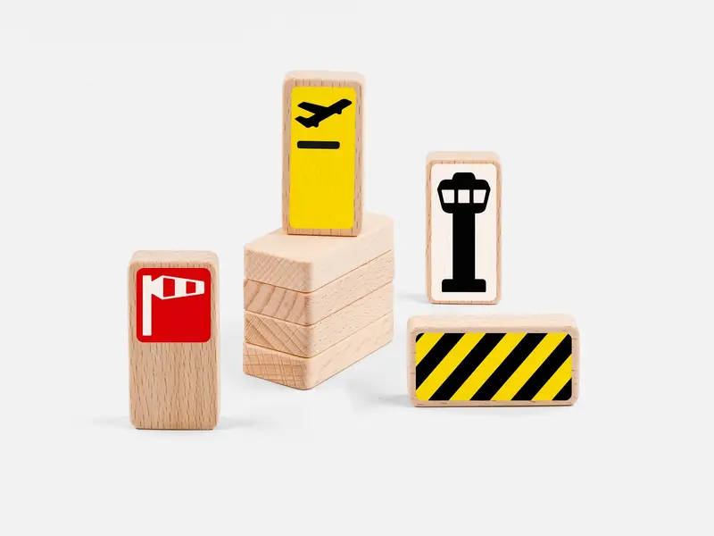 Roadblocks - Airport Signs