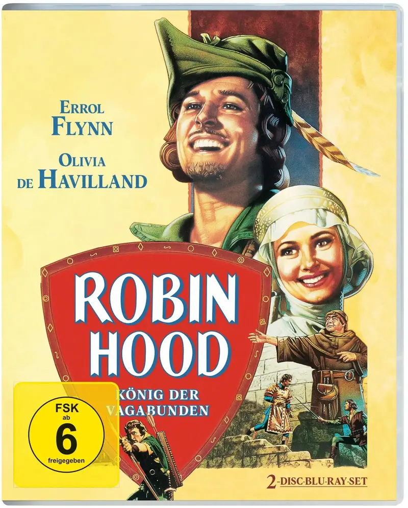 Robin Hood - König der Vagabunden - Fullsleeve-Edition - Blu-ray