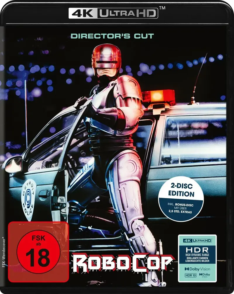 RoboCop - Director's Cut - 4K UHD + Blu-ray