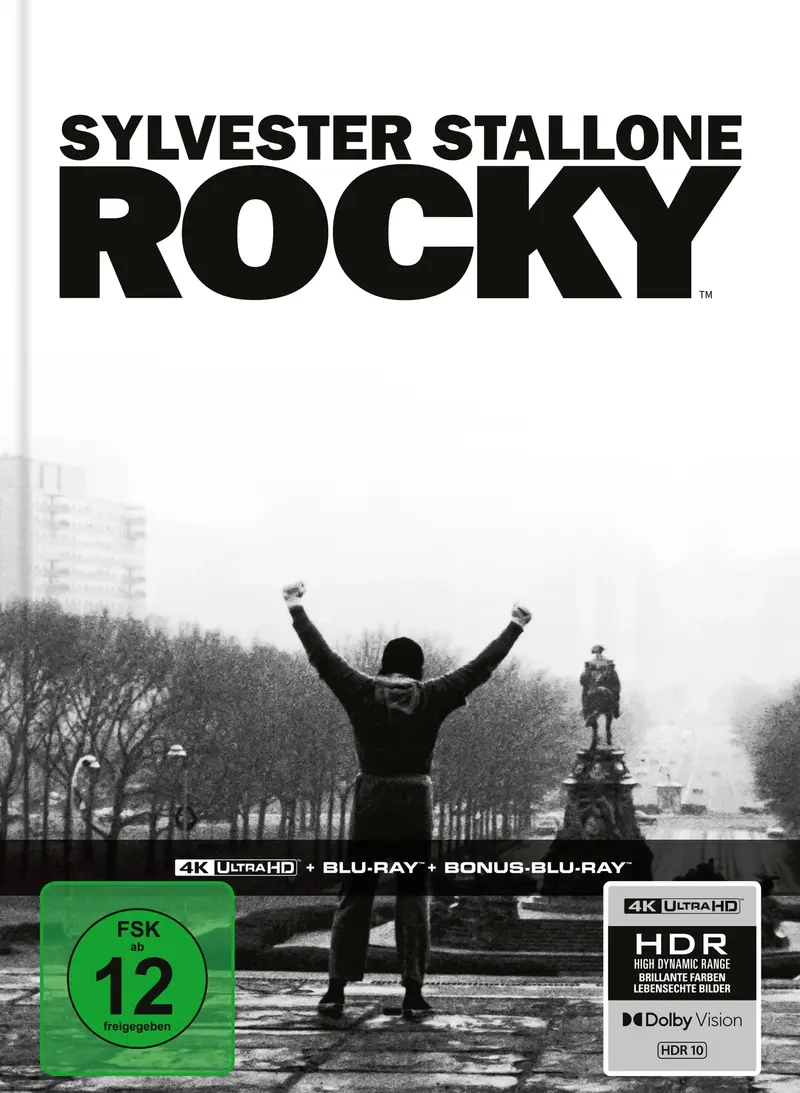Rocky - Limitiertes 3-Disc Mediabook Cover A - 4K UHD Blu-ray