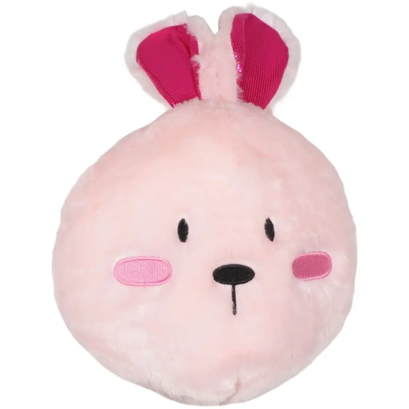 Rosa Hase mit Glitzerohren