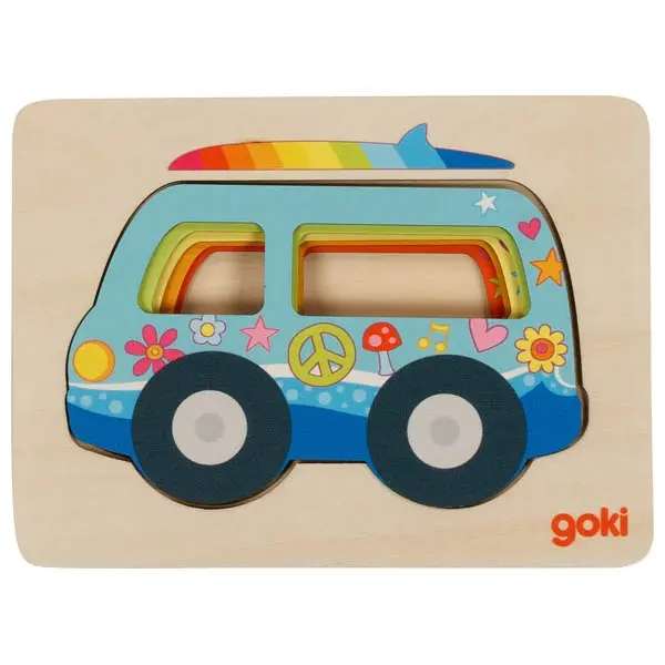 Schichtenpuzzle Van