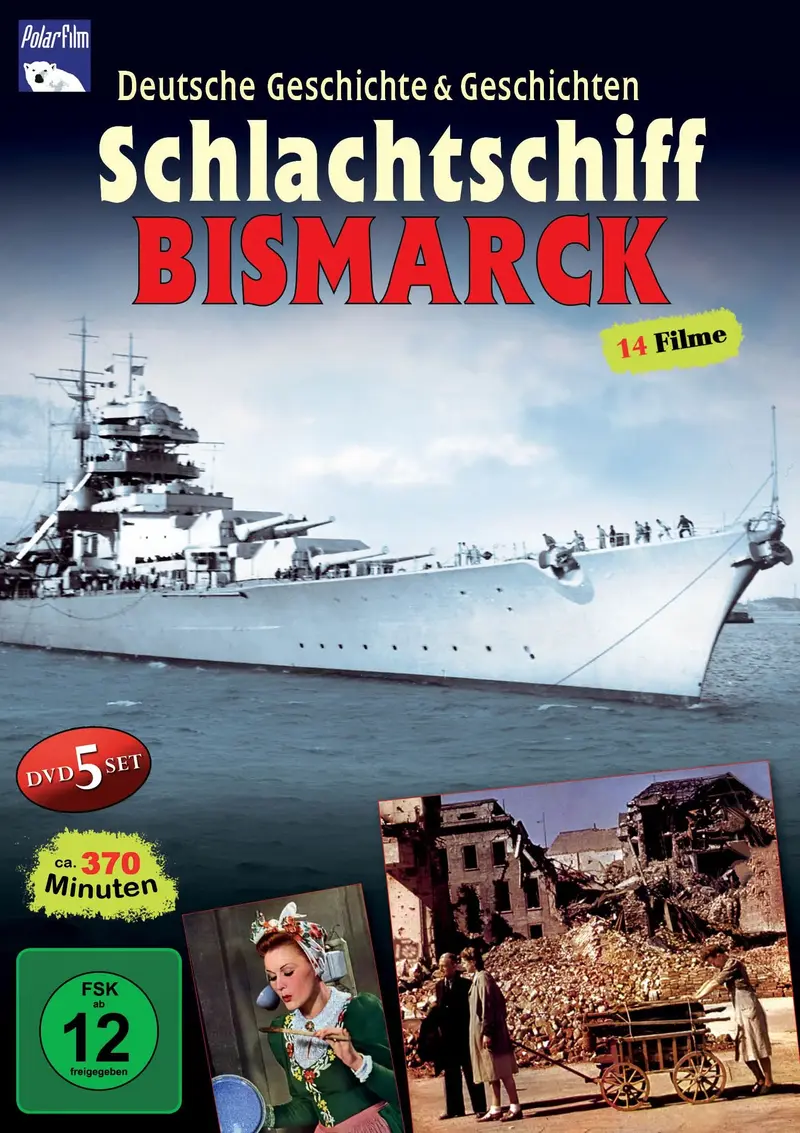 Schlachtschiff Bismarck Box - DVD