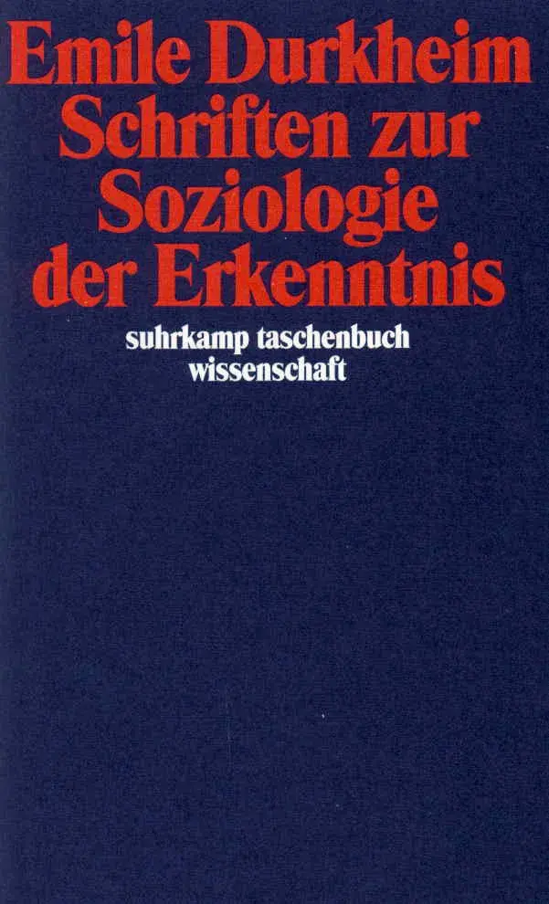 Schriften zur Soziologie der Erkenntnis