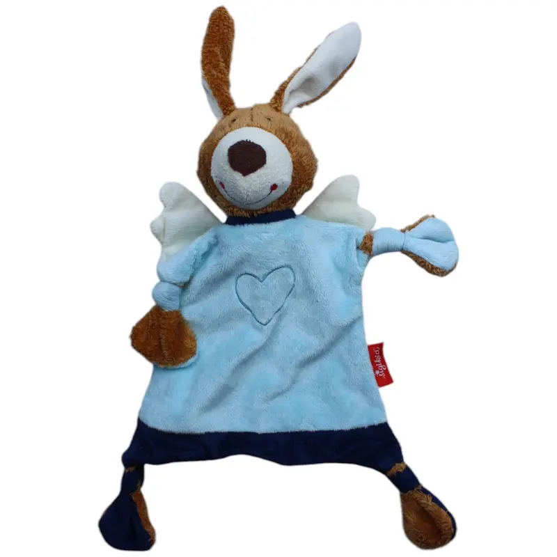 Schutzengel Hase, blau