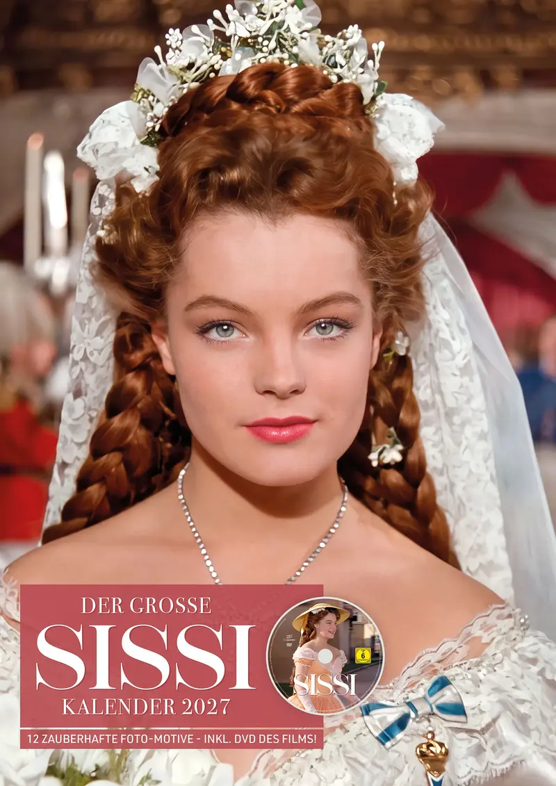 Sissi - Kalender 2027 - Wandkalender / Fotokalender DIN A3, Filmjuwelen - DVD