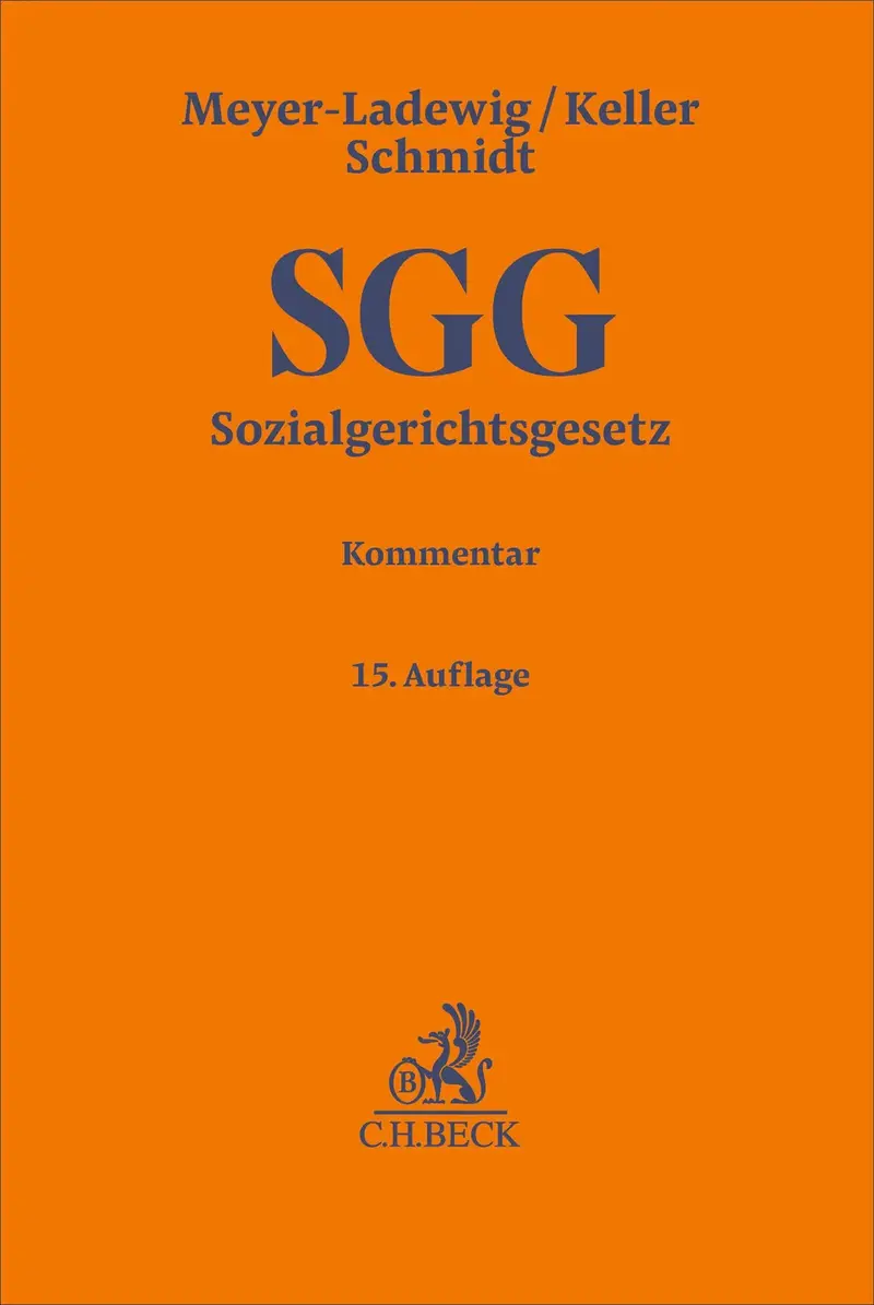 Sozialgerichtsgesetz. SGG