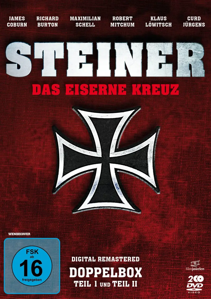 Steiner - Das Eiserne Kreuz Teil I und Teil II - DVD