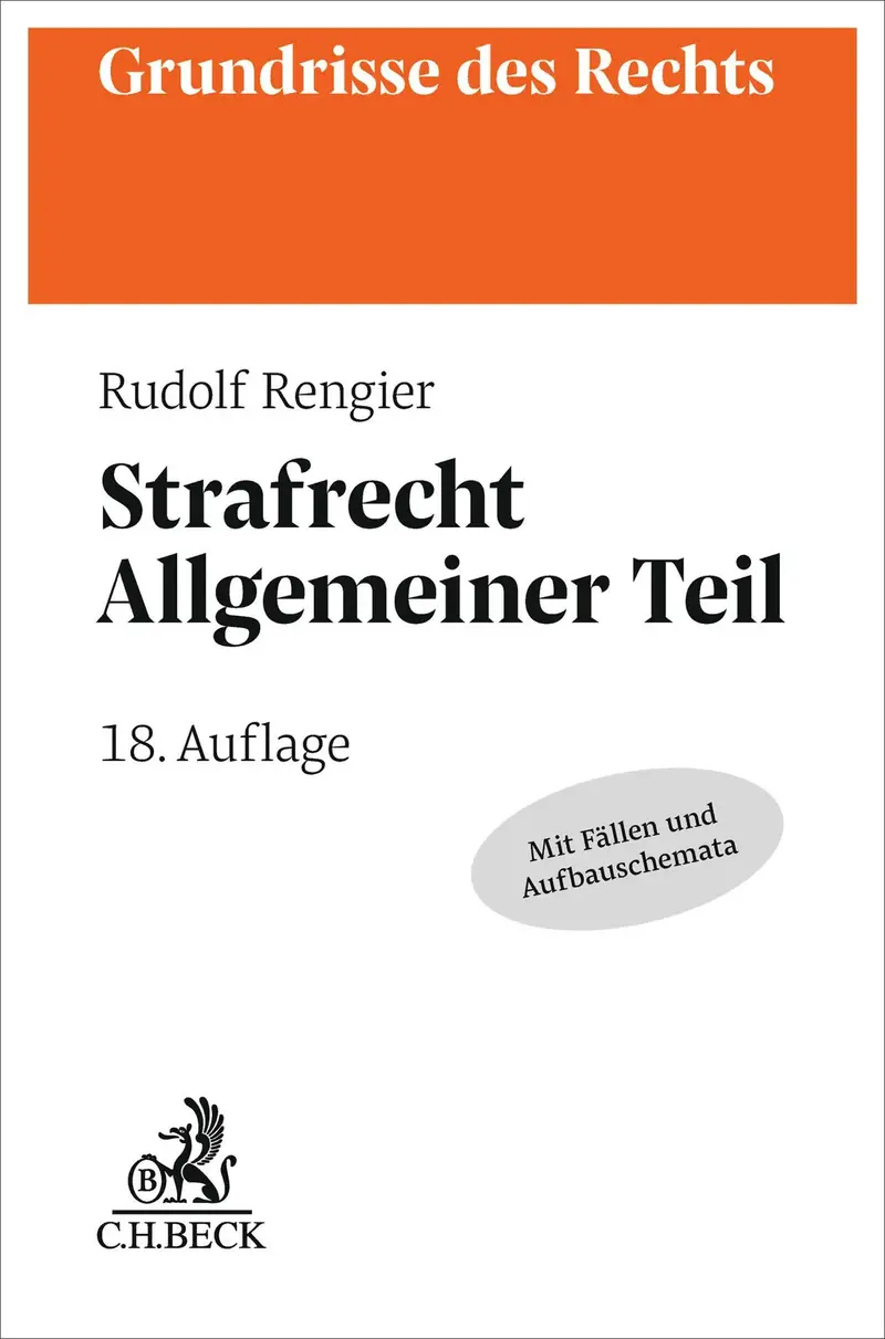 Strafrecht Allgemeiner Teil. Strafrecht AT