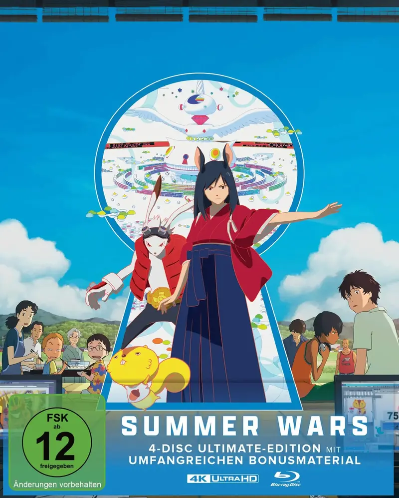 Summer Wars - Ultimate Edition - 4K UHD + 2 Blu-rays + CD