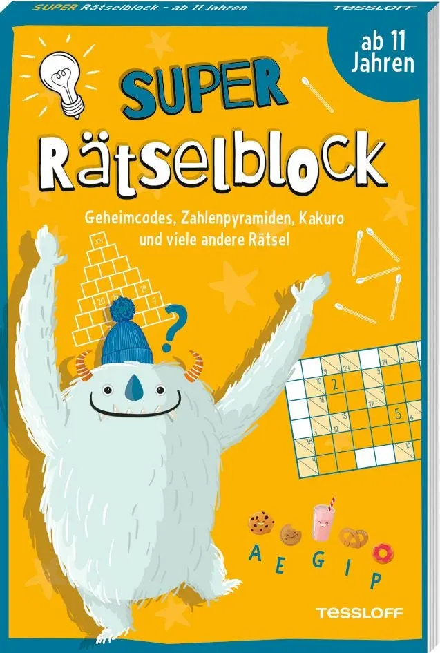 Super Rätselblock ab 11 Jahren