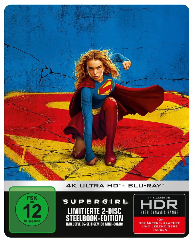 Supergirl (Steelbook A, 4K-UHD + Blu-ray)
