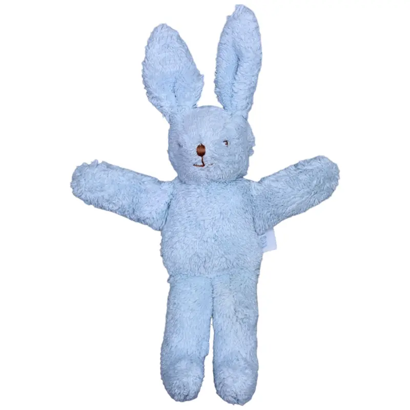 Süßer blauer Hase