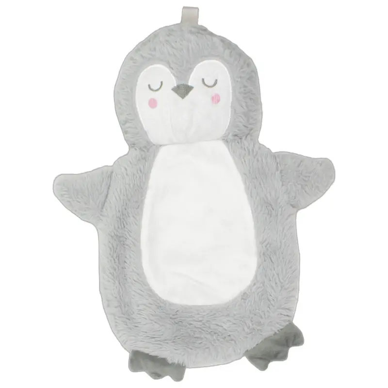 Süßer grau-weißer Pinguin