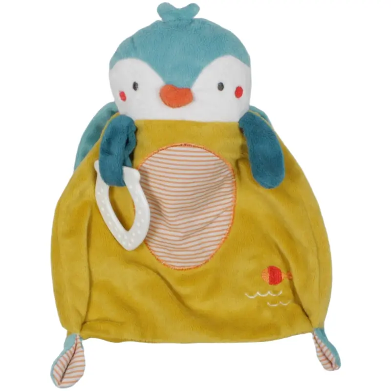 Süßer Vogel, türkis-gelb