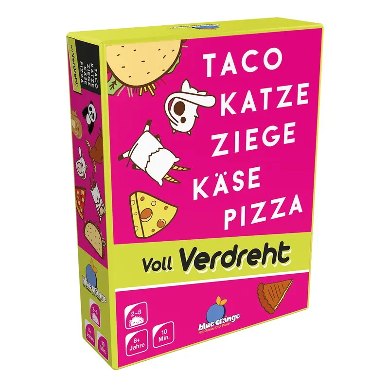 Taco Katze Ziege Käse Pizza