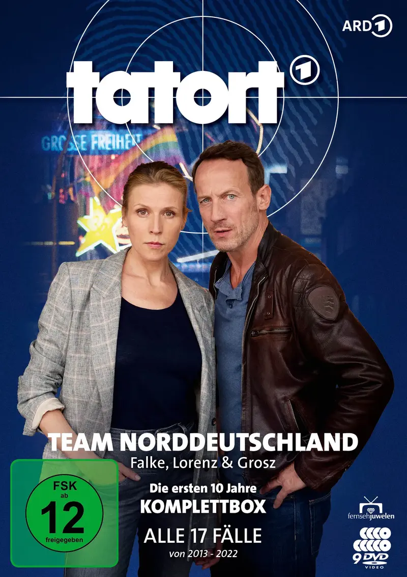 Tatort - Team Norddeutschland - Falke und Grosz - Die ersten 10 Jahre Komplettbox - Alle 17 Fälle von 2013-2022 - DVD