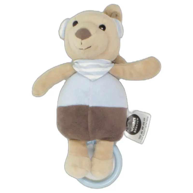 Teddybär mit blauem Halstuch