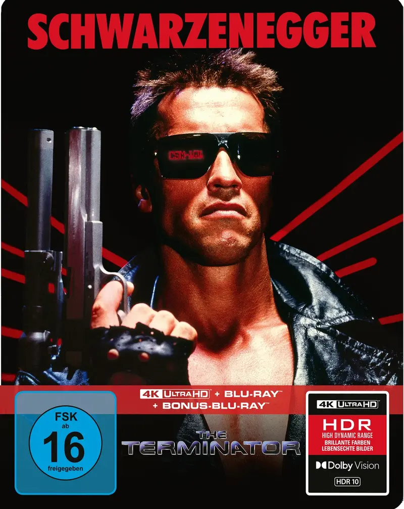 Terminator - Limitiertes 3-Disc SteelBook Cover A - 4K UHD Blu-ray